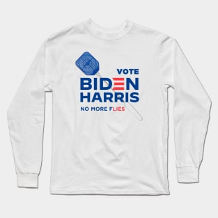 Biden Harris Fly Swatter Long Sleeve T-Shirt